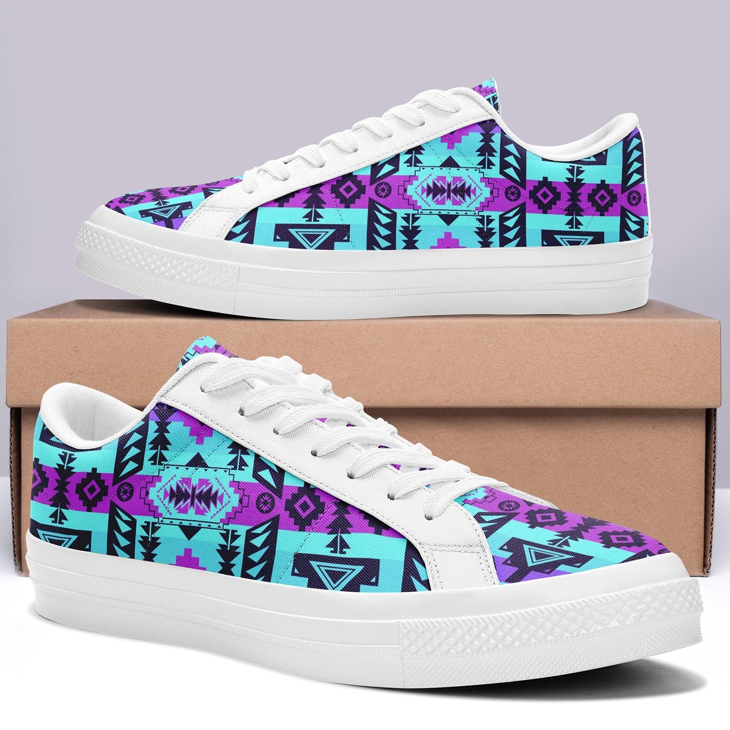 Chiefs Mountain Moon Shadow Aapisi Low Top Canvas Shoes White Sole 49 Dzine