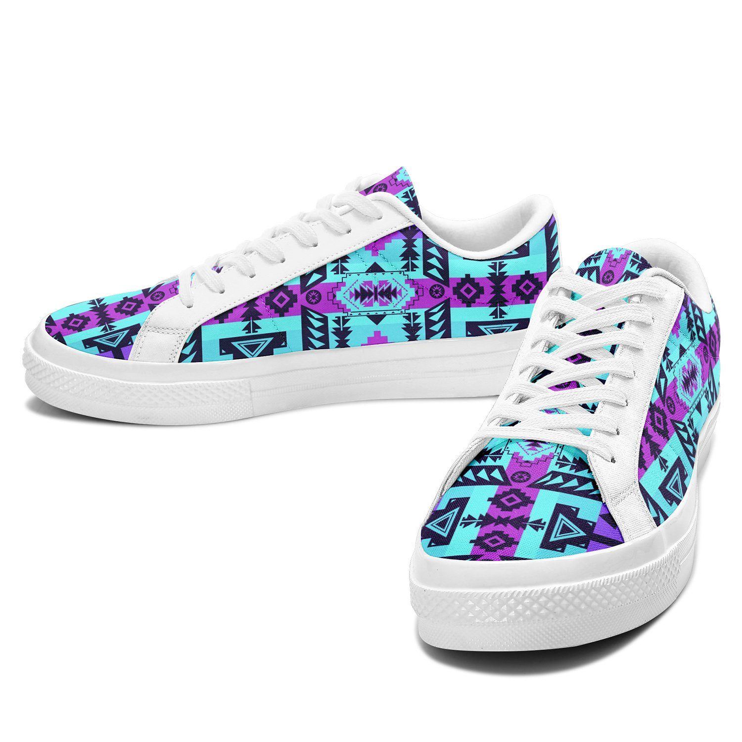 Chiefs Mountain Moon Shadow Aapisi Low Top Canvas Shoes White Sole 49 Dzine