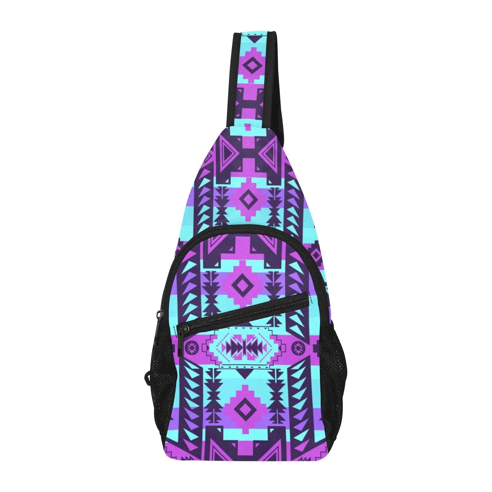 Chiefs Mountain Moon Shadow All Over Print Chest Bag (Model 1719) All Over Print Chest Bag (1719) e-joyer