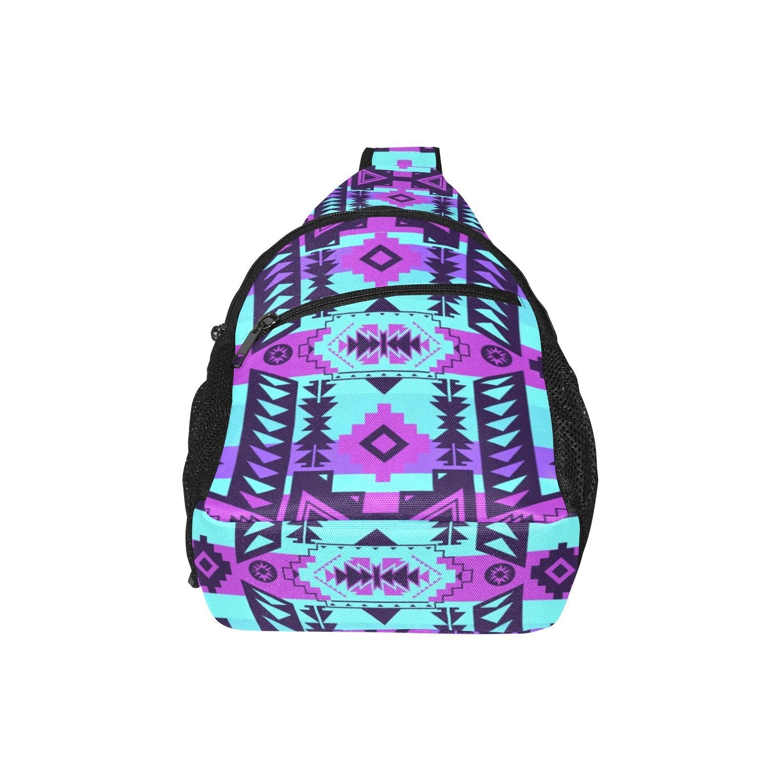 Chiefs Mountain Moon Shadow All Over Print Chest Bag (Model 1719) All Over Print Chest Bag (1719) e-joyer