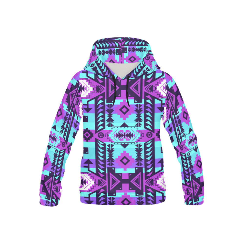 Chiefs Mountain Moon Shadow All Over Print Hoodie for Kid (USA Size) (Model H13) All Over Print Hoodie for Kid (H13) e-joyer