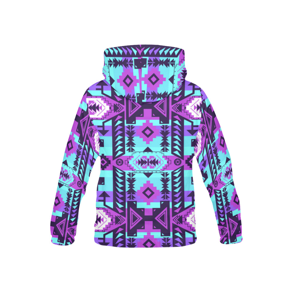 Chiefs Mountain Moon Shadow All Over Print Hoodie for Kid (USA Size) (Model H13) All Over Print Hoodie for Kid (H13) e-joyer