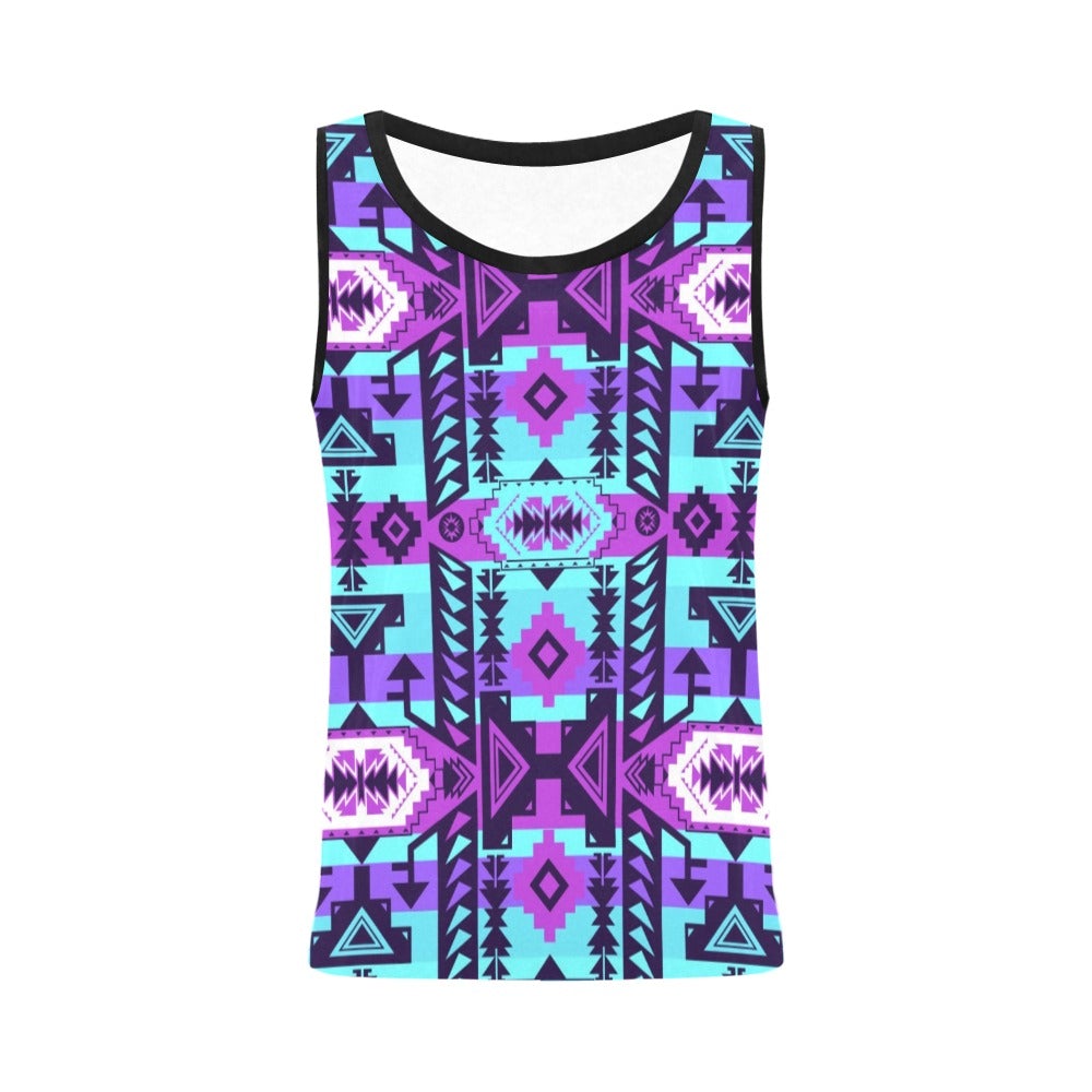 Chiefs Mountain Moon Shadow All Over Print Tank Top for Women (Model T43) All Over Print Tank Top for Women (T43) e-joyer