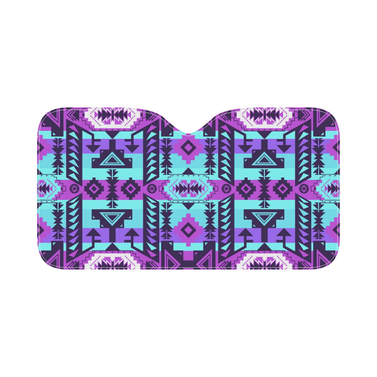 Chiefs Mountain Moon Shadow Car Sun Shade 55"x30" Car Sun Shade e-joyer