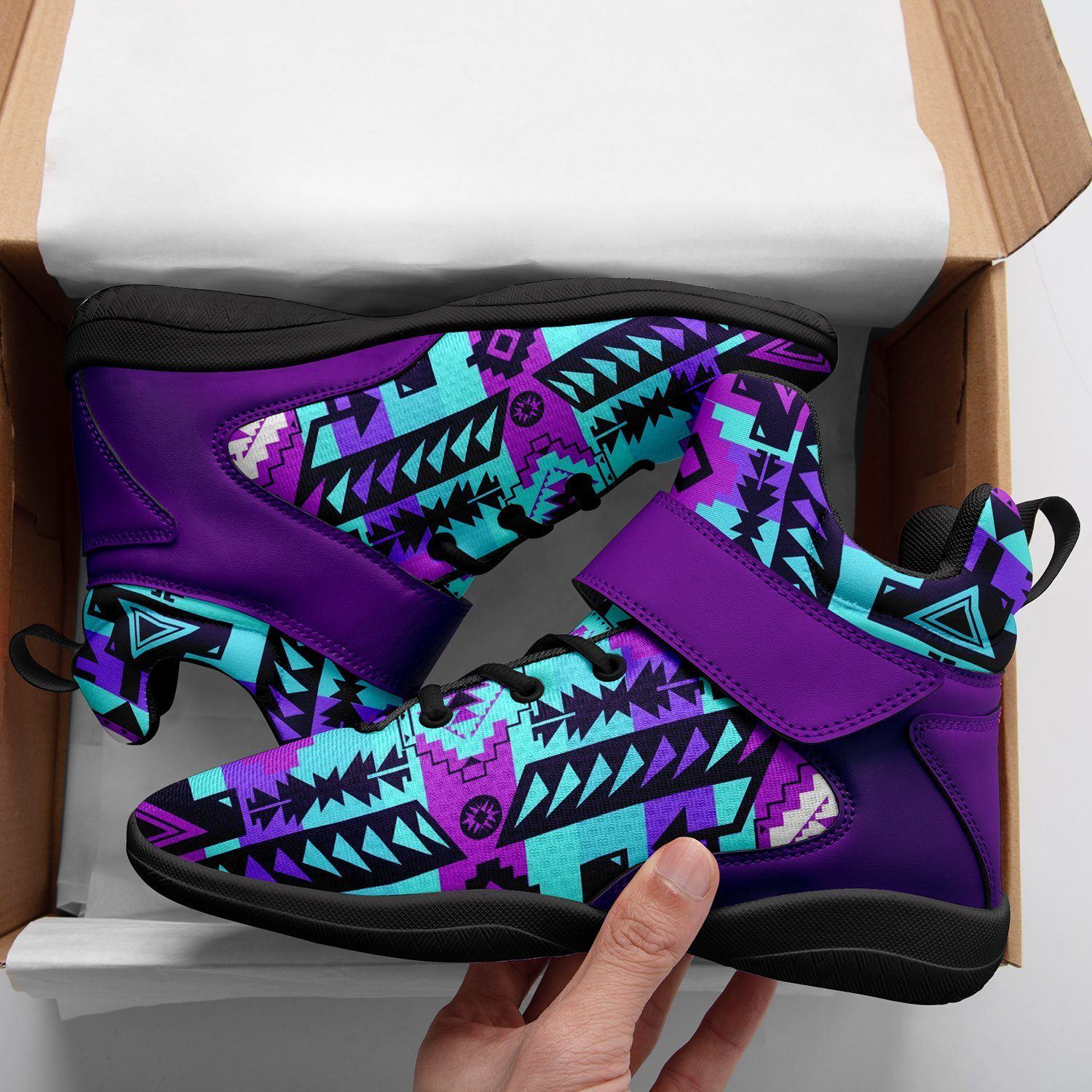 Chiefs Mountain Moon Shadow Ipottaa Basketball / Sport High Top Shoes - Black Sole 49 Dzine