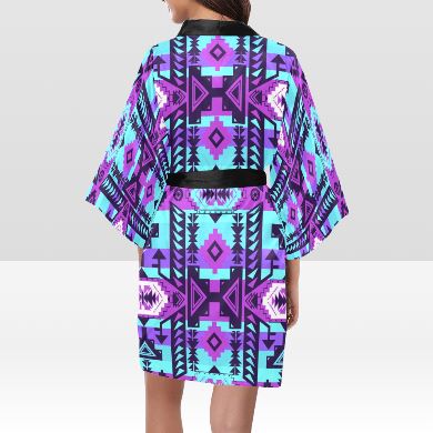 Chiefs Mountain Moon Shadow Kimono Robe Artsadd