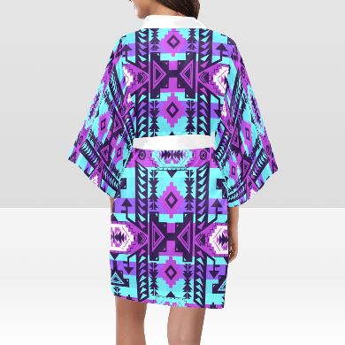 Chiefs Mountain Moon Shadow Kimono Robe Artsadd