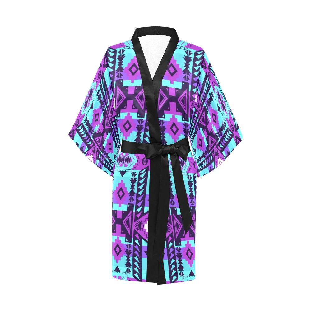 Chiefs Mountain Moon Shadow Kimono Robe Artsadd
