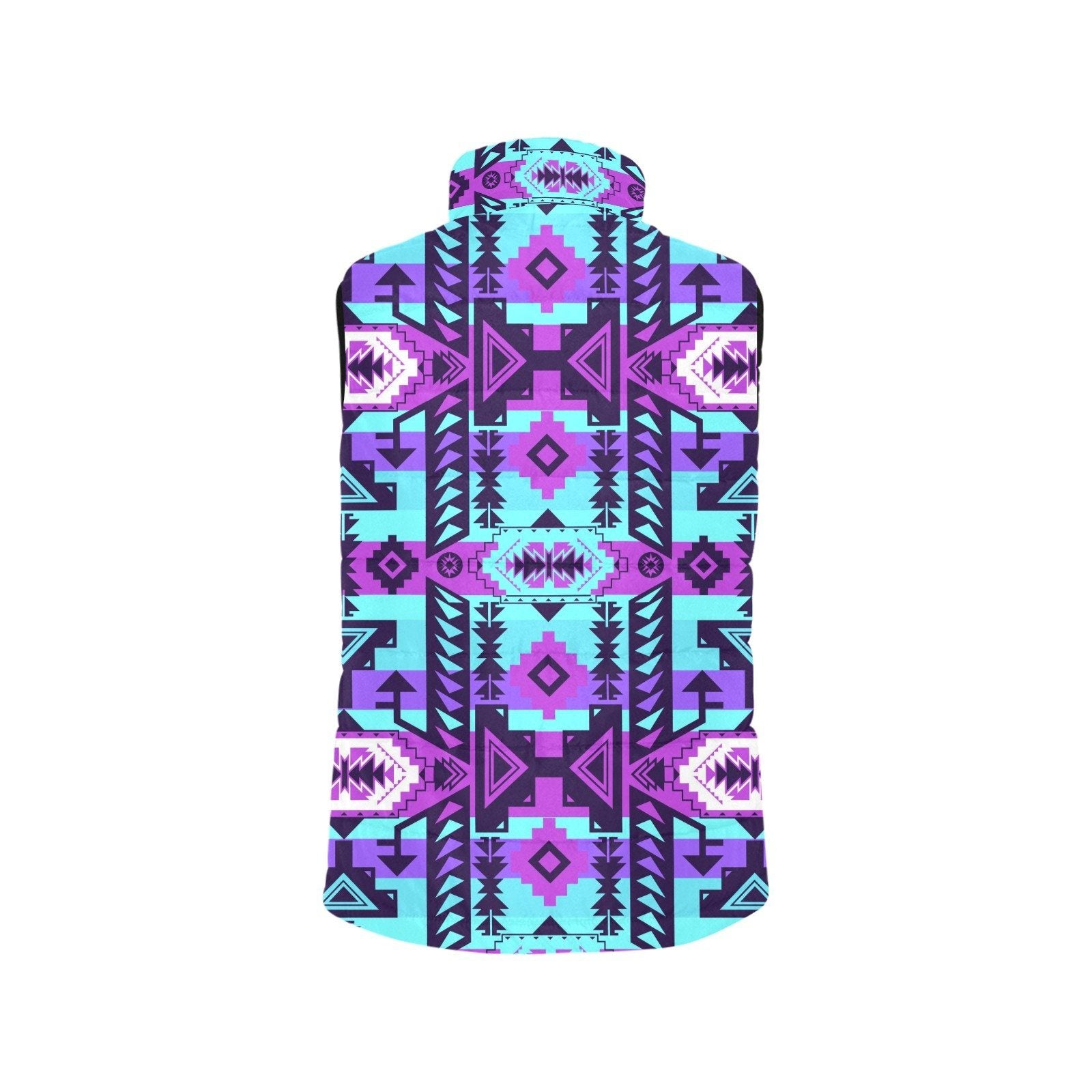 Chiefs Mountain Moon Shadow Men's Padded Vest Jacket (Model H44) Men's Padded Vest Jacket (H44) e-joyer