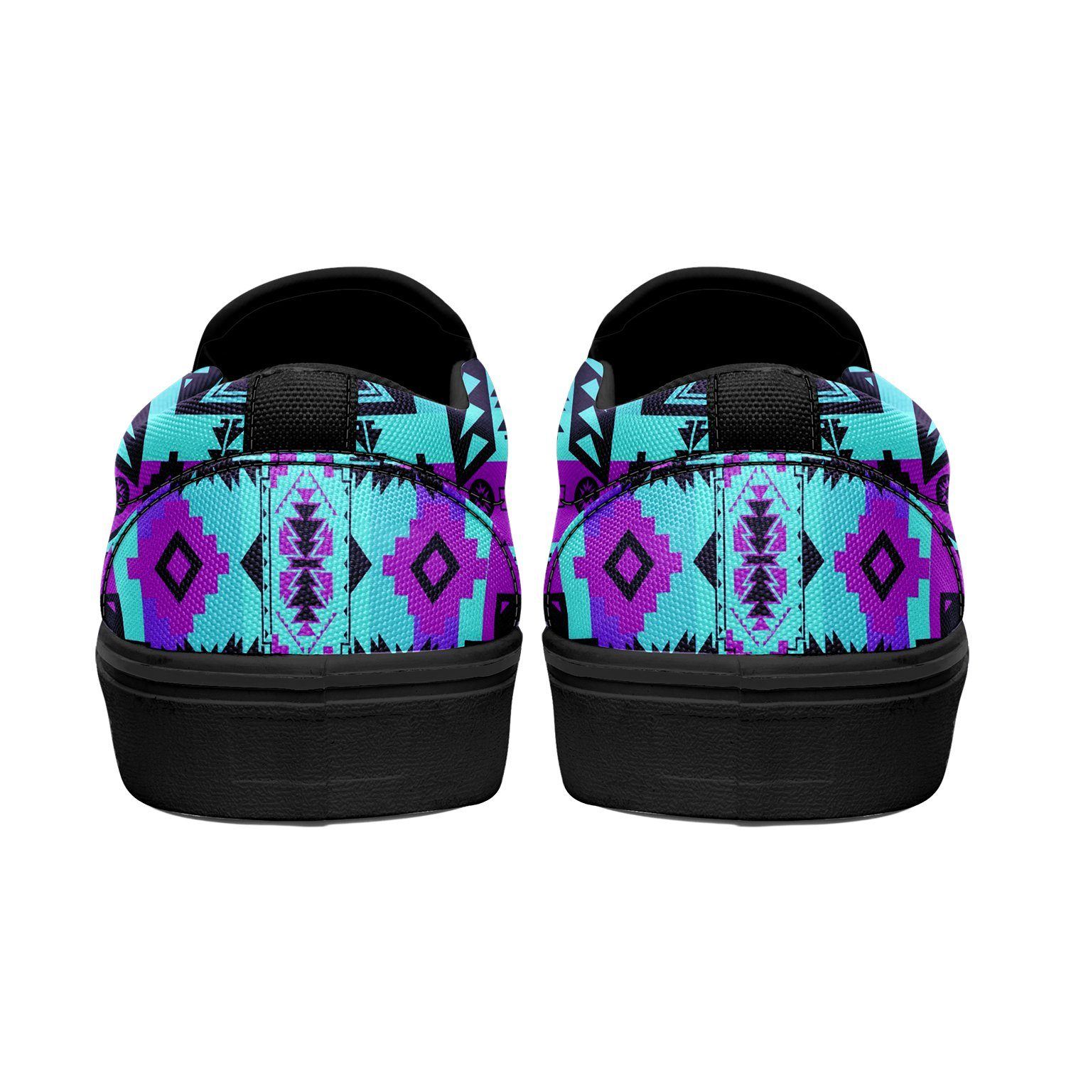 Chiefs Mountain Moon Shadow Otoyimm Kid's Canvas Slip On Shoes 49 Dzine