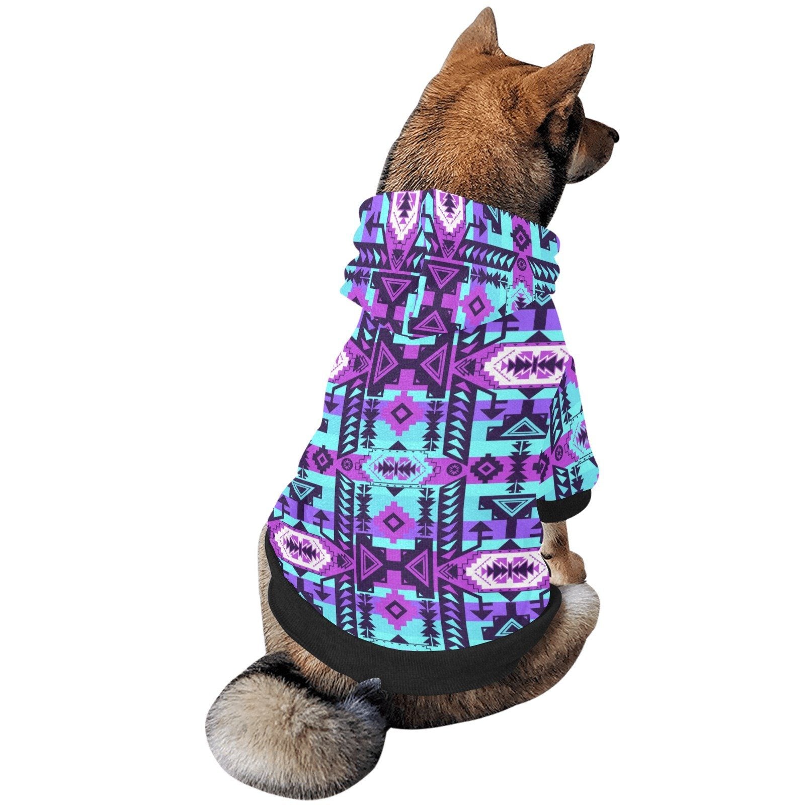 Chiefs Mountain Moon Shadow Pet Dog Hoodie Pet Dog Hoodie e-joyer