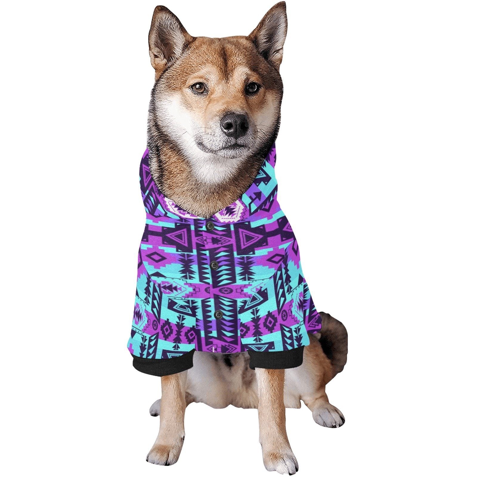 Chiefs Mountain Moon Shadow Pet Dog Hoodie Pet Dog Hoodie e-joyer
