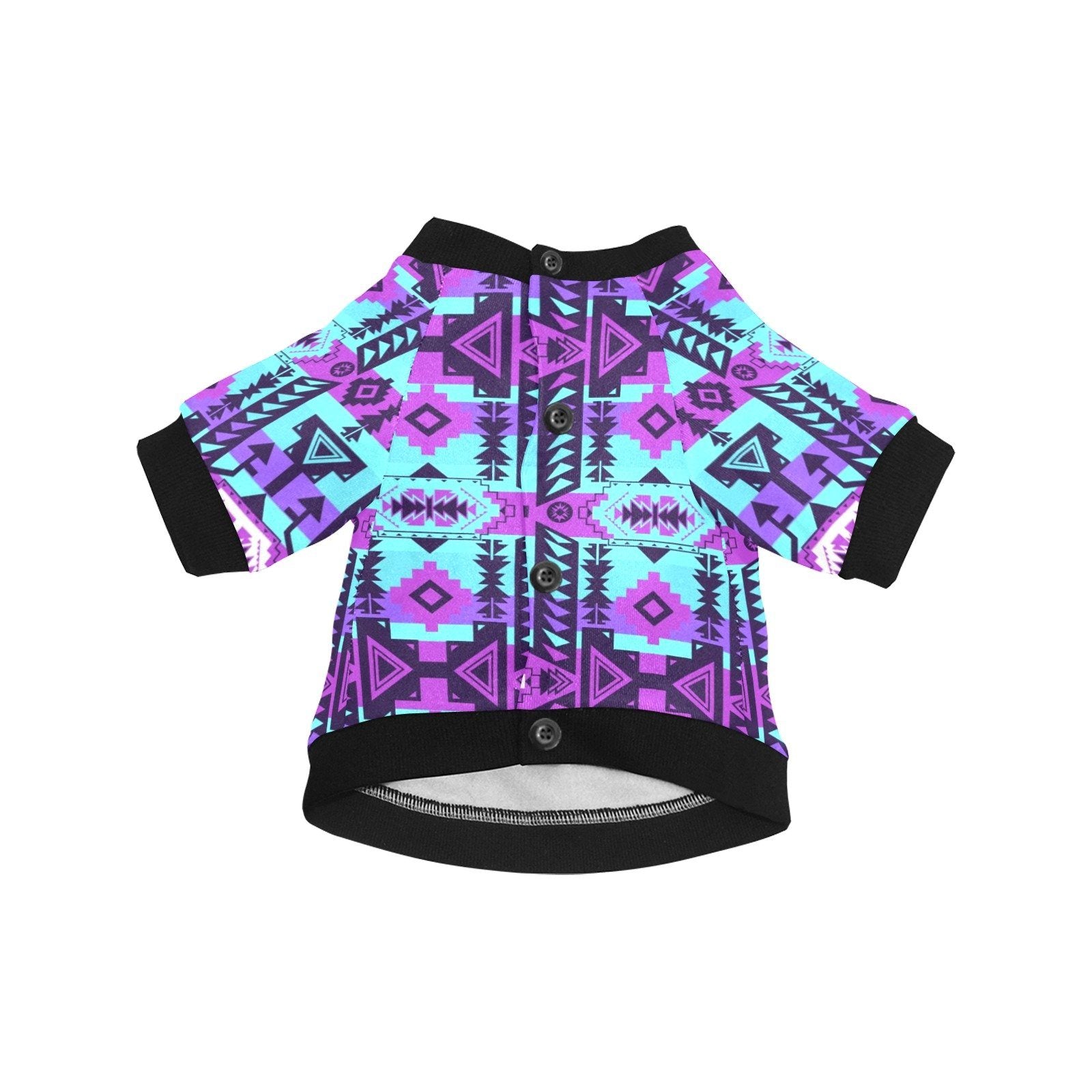 Chiefs Mountain Moon Shadow Pet Dog Round Neck Shirt Pet Dog Round Neck Shirt e-joyer