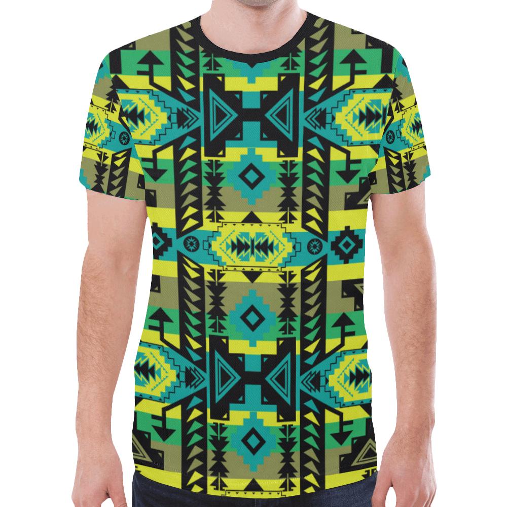 Chiefs Mountain New All Over Print T-shirt for Men/Large Size (Model T45) New All Over Print T-shirt for Men/Large (T45) e-joyer