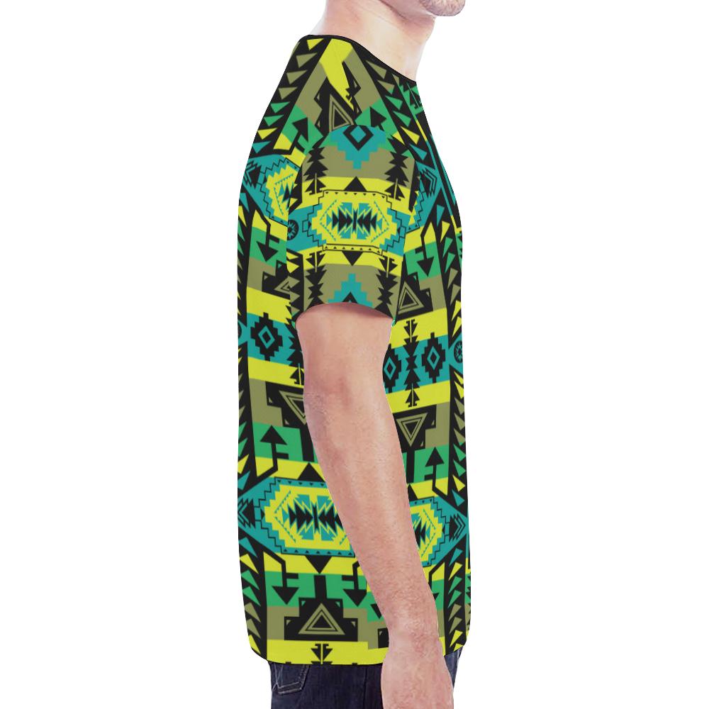 Chiefs Mountain New All Over Print T-shirt for Men/Large Size (Model T45) New All Over Print T-shirt for Men/Large (T45) e-joyer