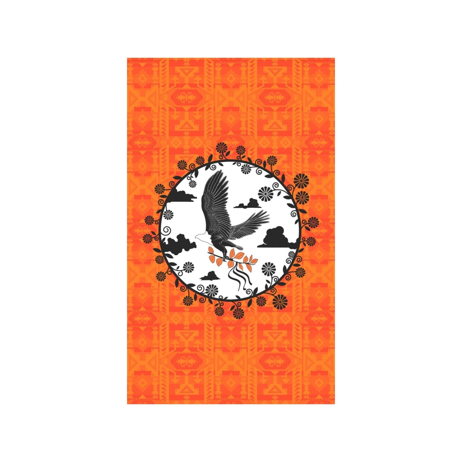Chiefs Mountain Orange - Carrying Their Prayers Garden Flag 36''x60'' (Two Sides Printing) Garden Flag 36‘’x60‘’ (Two Sides) e-joyer