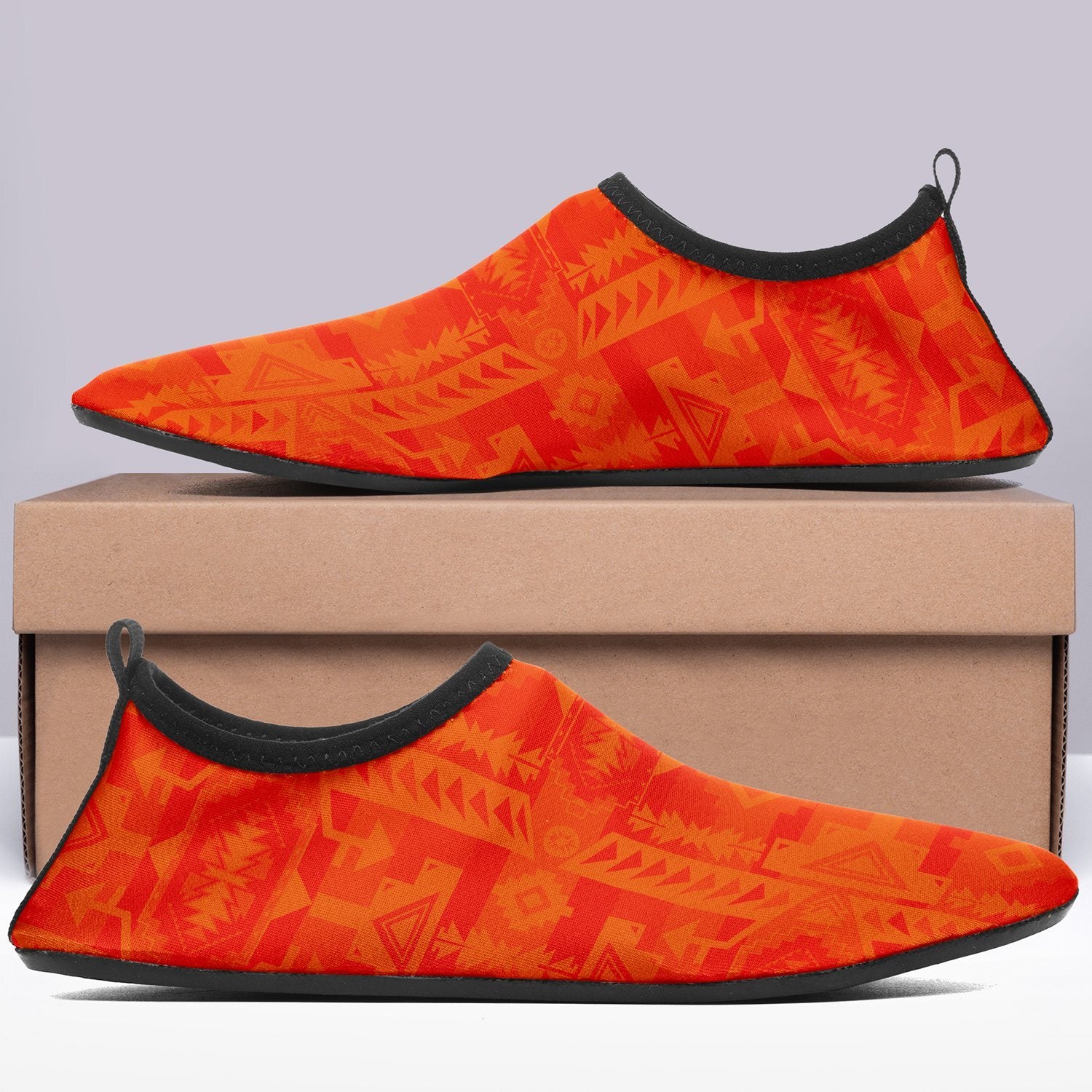 Chiefs Mountain Orange Sockamoccs Slip On Shoes Herman