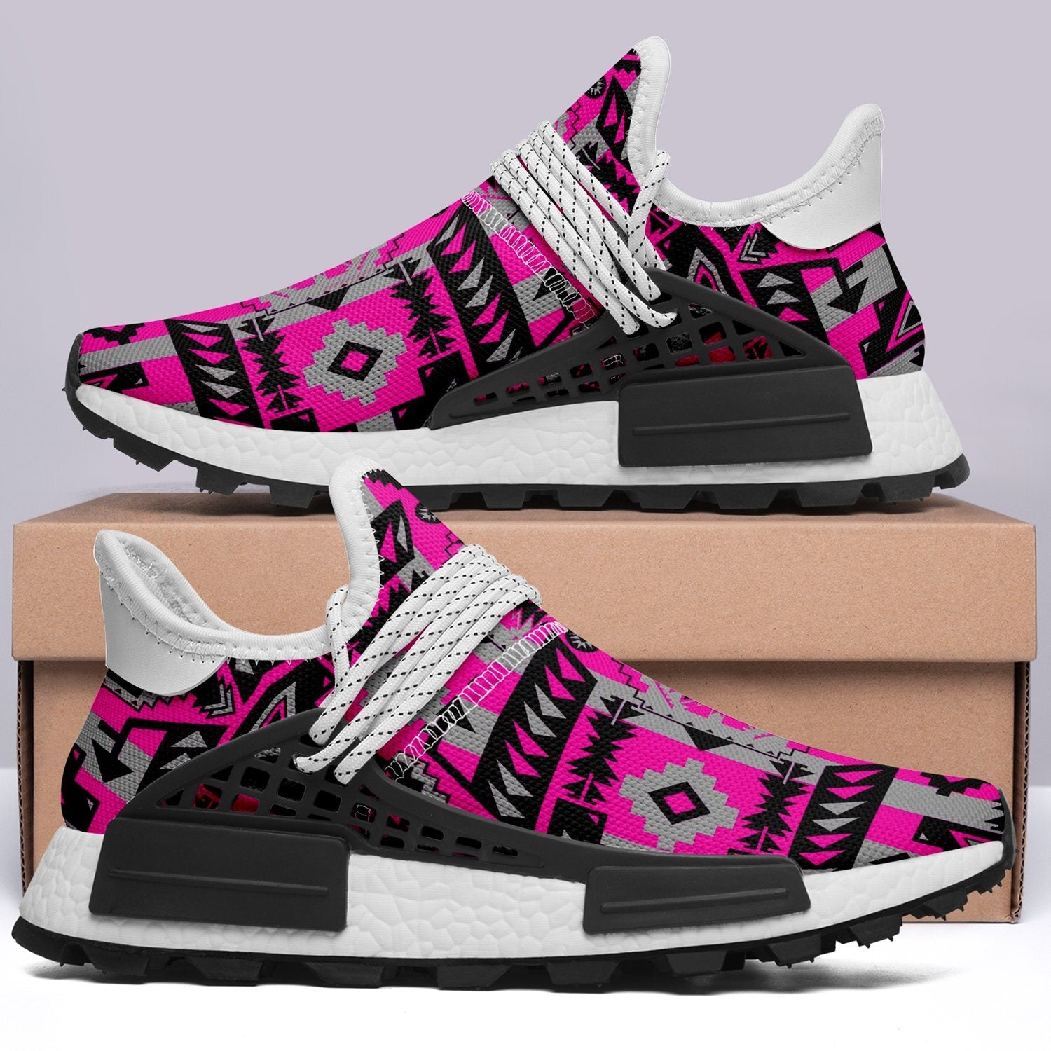 Chiefs Mountain Pink Okaki Sneakers Shoes 49 Dzine