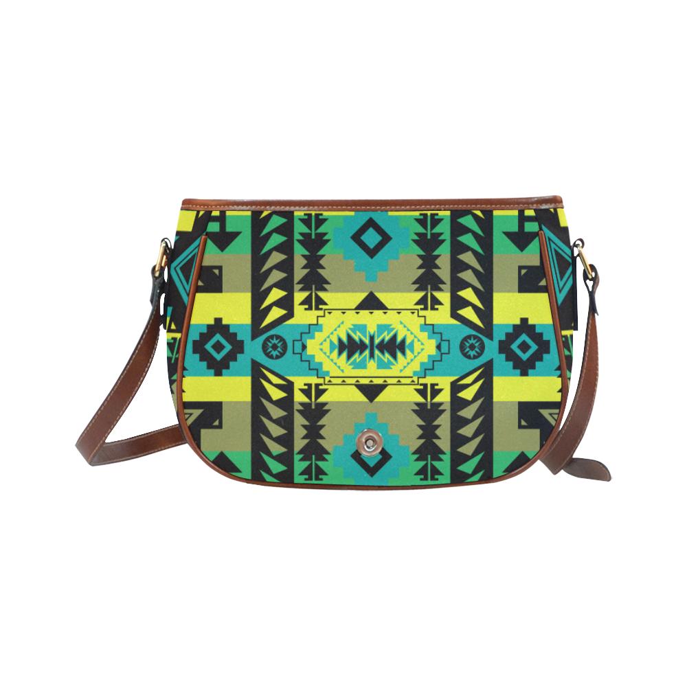 Chiefs Mountain Saddle Bag/Small (Model 1649) Full Customization Saddle Bag/Small (Full Customization) e-joyer