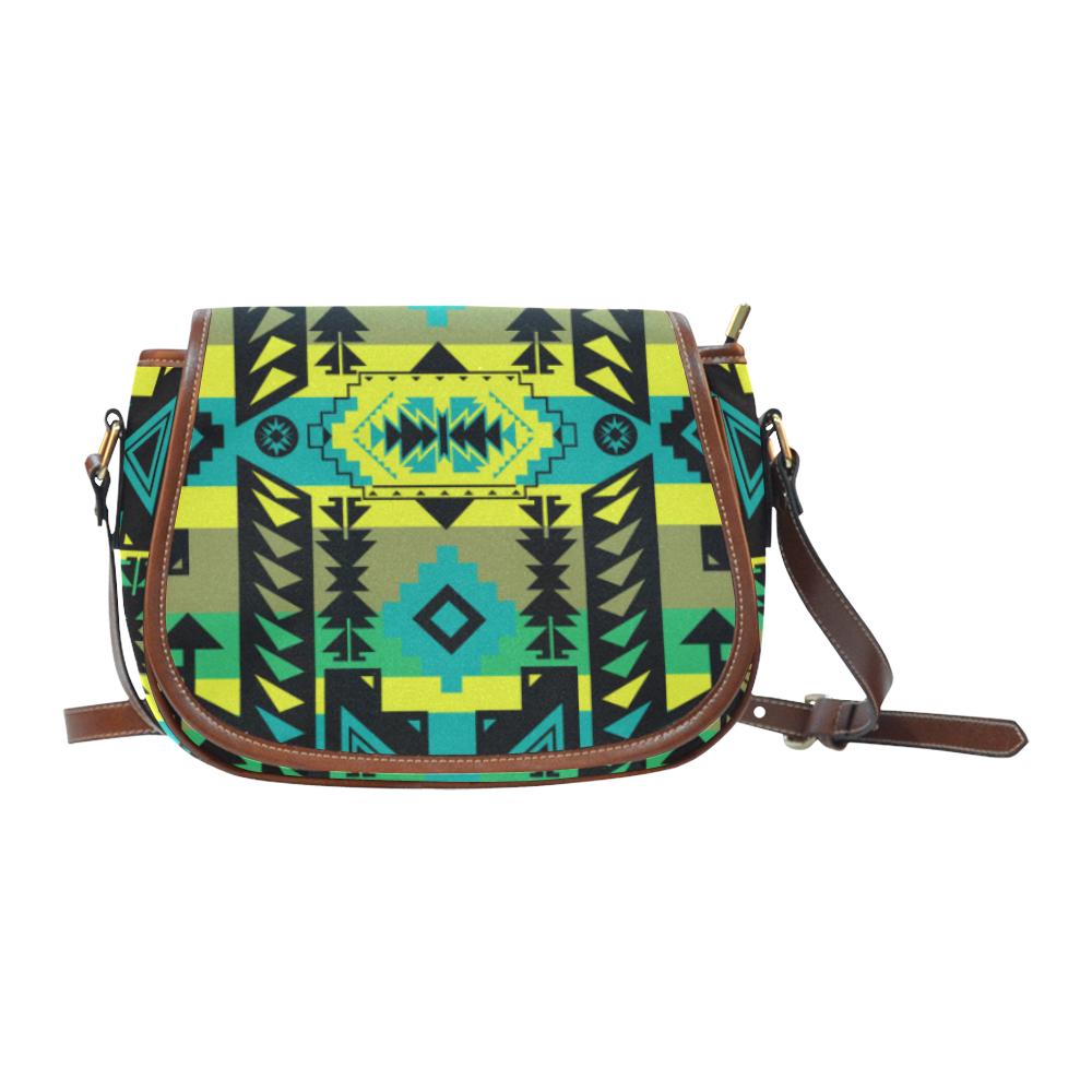 Chiefs Mountain Saddle Bag/Small (Model 1649) Full Customization Saddle Bag/Small (Full Customization) e-joyer