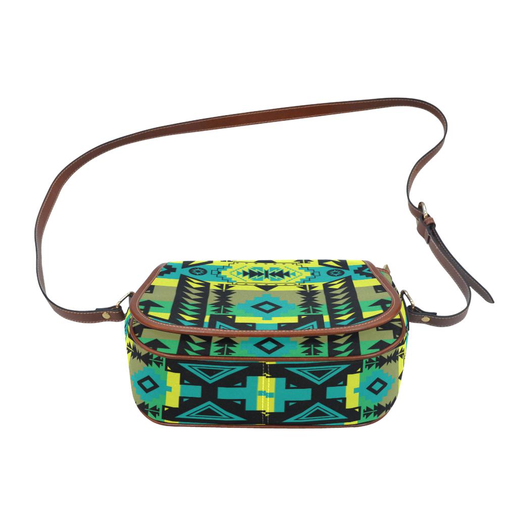 Chiefs Mountain Saddle Bag/Small (Model 1649) Full Customization Saddle Bag/Small (Full Customization) e-joyer