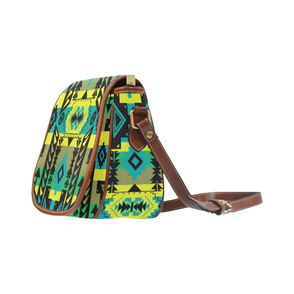 Chiefs Mountain Saddle Bag/Small (Model 1649) Full Customization Saddle Bag/Small (Full Customization) e-joyer