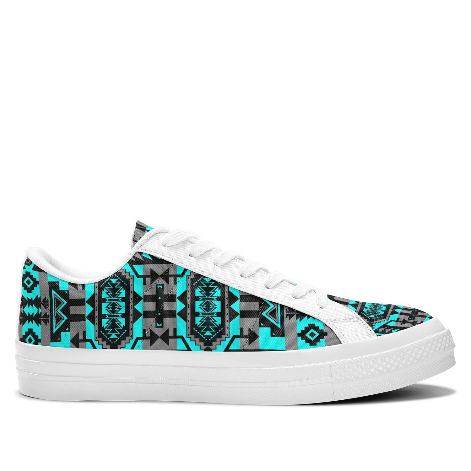 Chiefs Mountain Sky Aapisi Low Top Canvas Shoes White Sole 49 Dzine