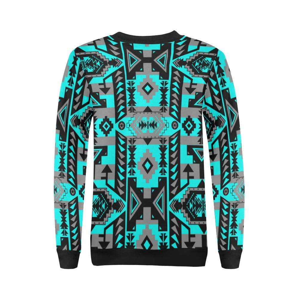 Chiefs Mountain Sky All Over Print Crewneck Sweatshirt for Women (Model H18) Crewneck Sweatshirt for Women (H18) e-joyer