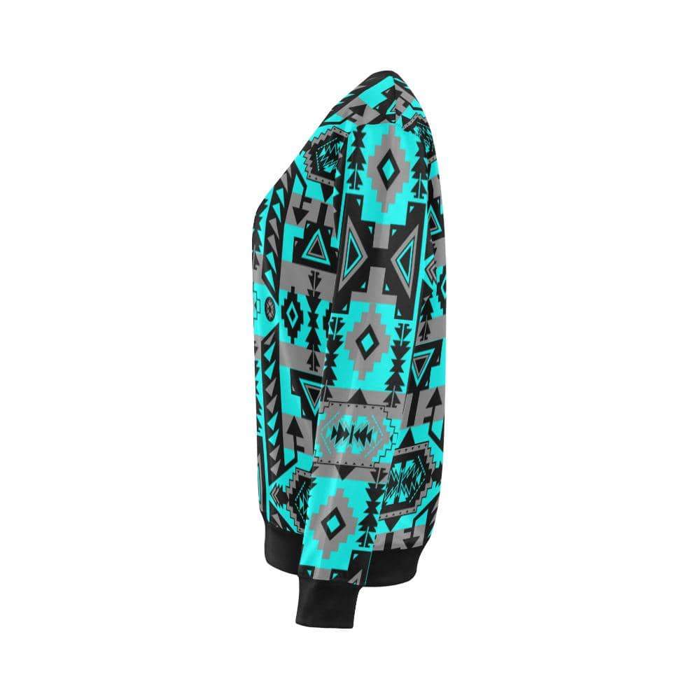Chiefs Mountain Sky All Over Print Crewneck Sweatshirt for Women (Model H18) Crewneck Sweatshirt for Women (H18) e-joyer