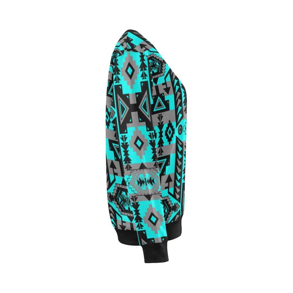 Chiefs Mountain Sky All Over Print Crewneck Sweatshirt for Women (Model H18) Crewneck Sweatshirt for Women (H18) e-joyer