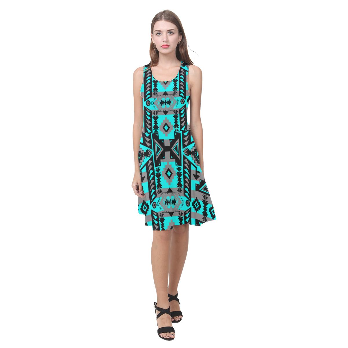 Chiefs Mountain Sky Atalanta Casual Sundress(Model D04) Atalanta Sundress (D04) e-joyer