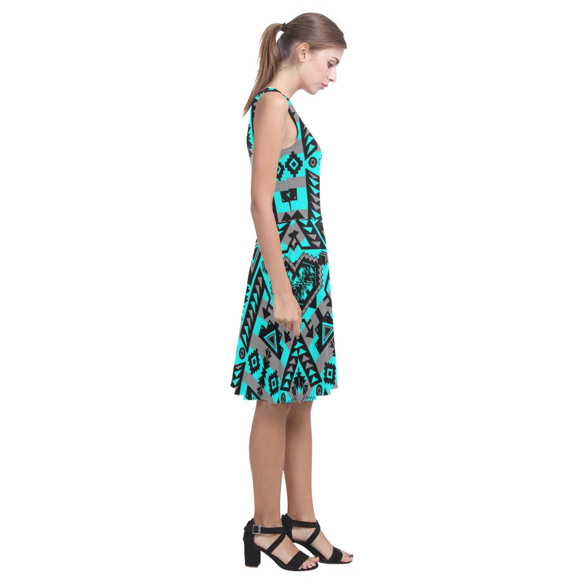Chiefs Mountain Sky Atalanta Casual Sundress(Model D04) Atalanta Sundress (D04) e-joyer