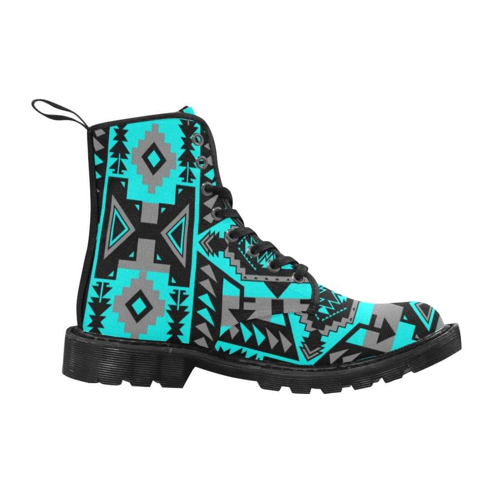 Chiefs Mountain Sky Boots for Men (Black) (Model 1203H) Martin Boots for Men (Black) (1203H) e-joyer
