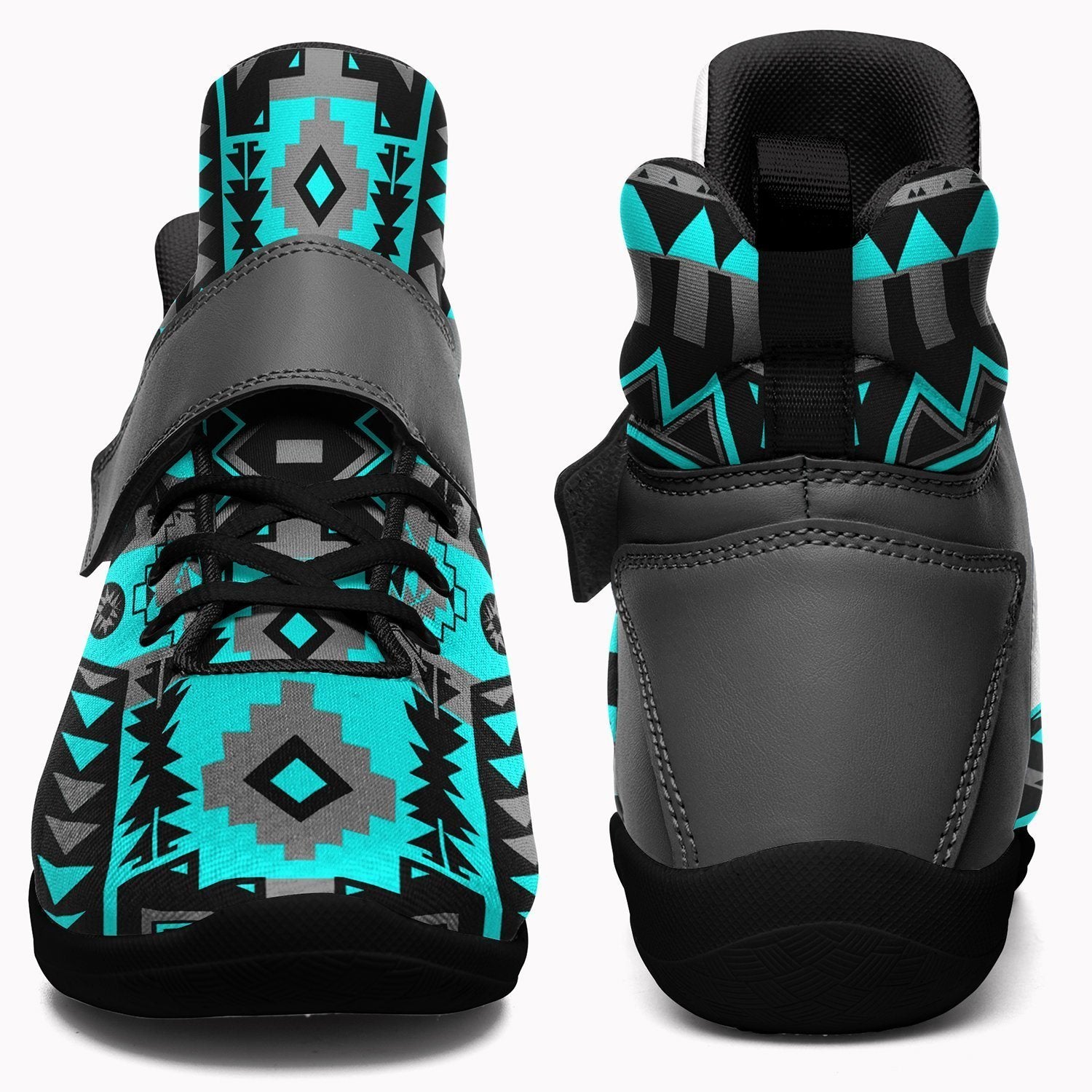 Chiefs Mountain Sky Ipottaa Basketball / Sport High Top Shoes - Black Sole 49 Dzine