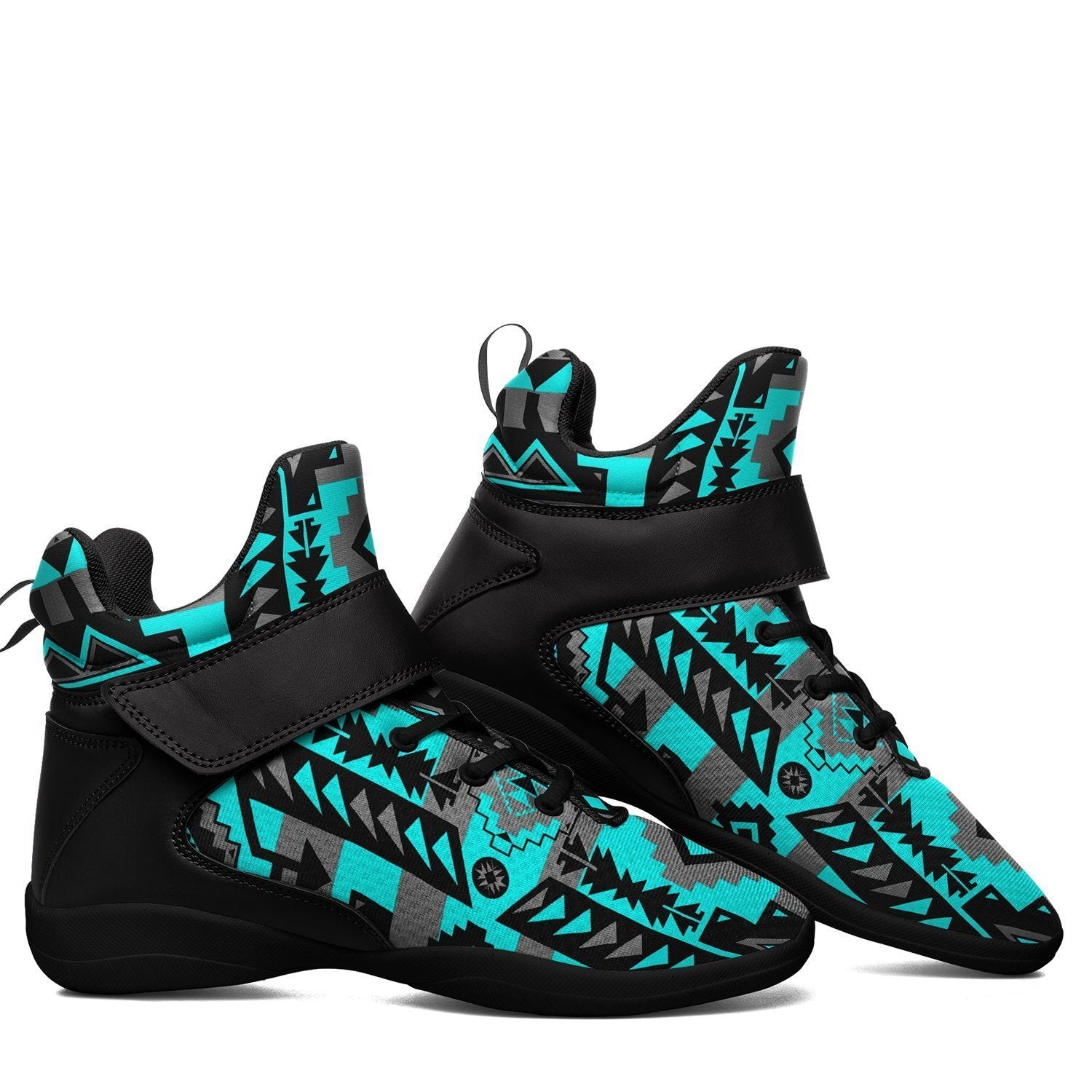 Chiefs Mountain Sky Ipottaa Basketball / Sport High Top Shoes - Black Sole 49 Dzine