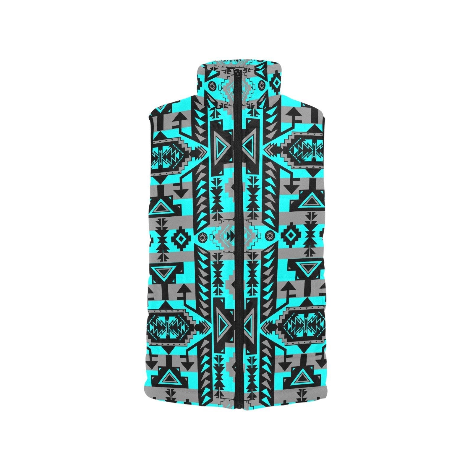 Chiefs Mountain Sky Men's Padded Vest Jacket (Model H44) Men's Padded Vest Jacket (H44) e-joyer