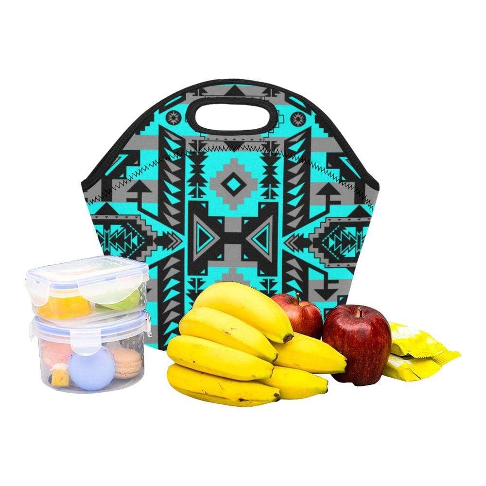 Chiefs Mountain Sky Neoprene Neoprene Lunch Bag/Small (Model 1669) Neoprene Lunch Bag/Small (1669) e-joyer