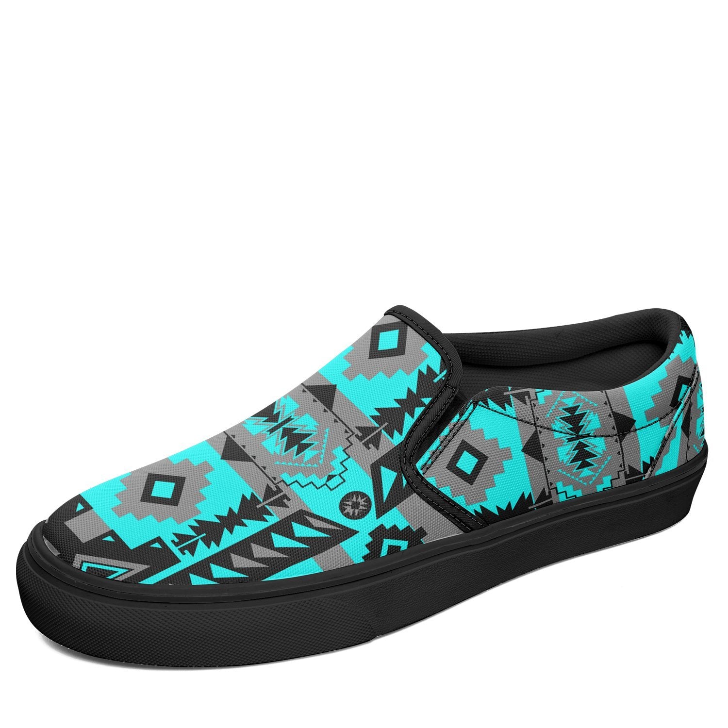 Chiefs Mountain Sky Otoyimm Canvas Slip On Shoes 49 Dzine