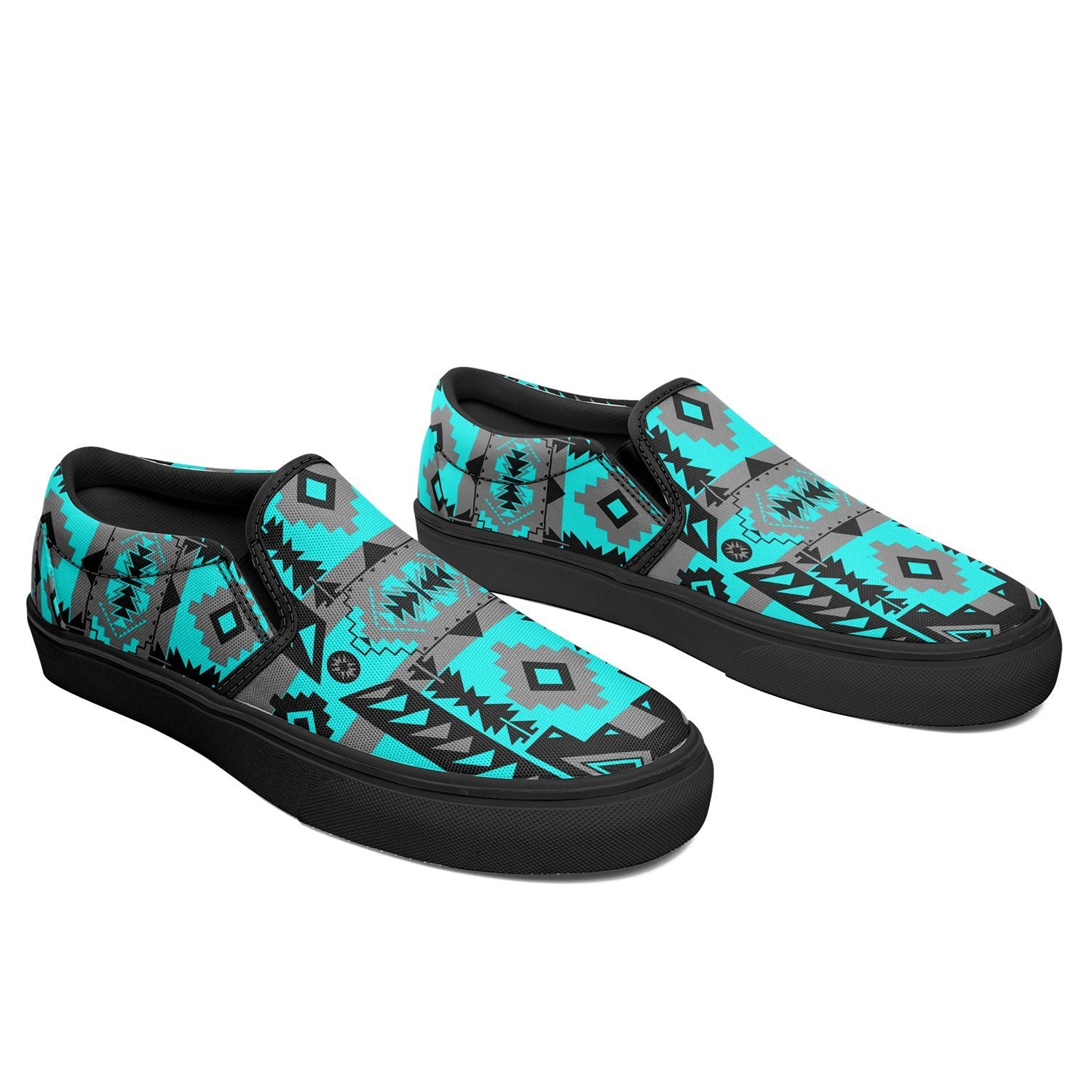 Chiefs Mountain Sky Otoyimm Canvas Slip On Shoes 49 Dzine