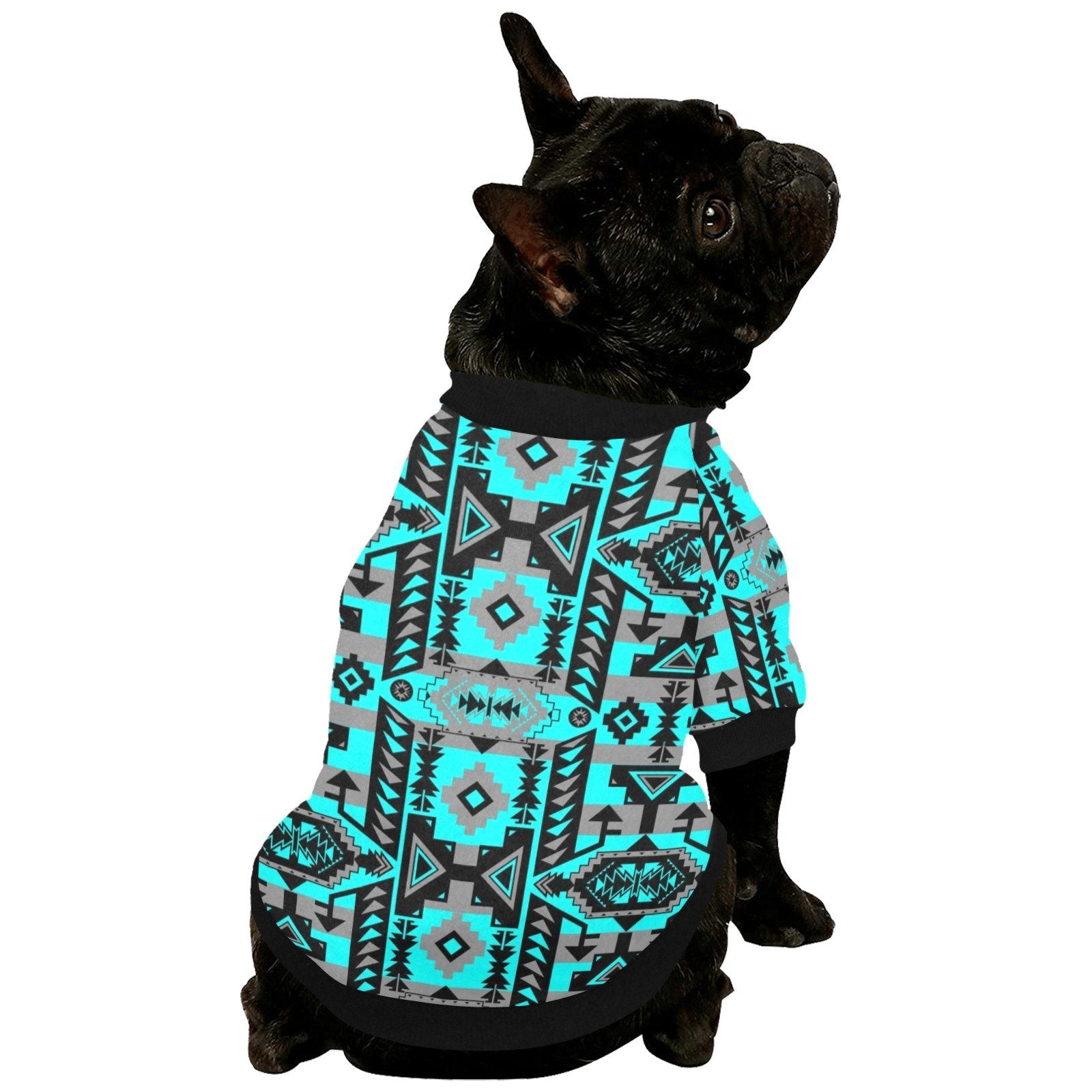 Chiefs Mountain Sky Pet Dog Round Neck Shirt Pet Dog Round Neck Shirt e-joyer