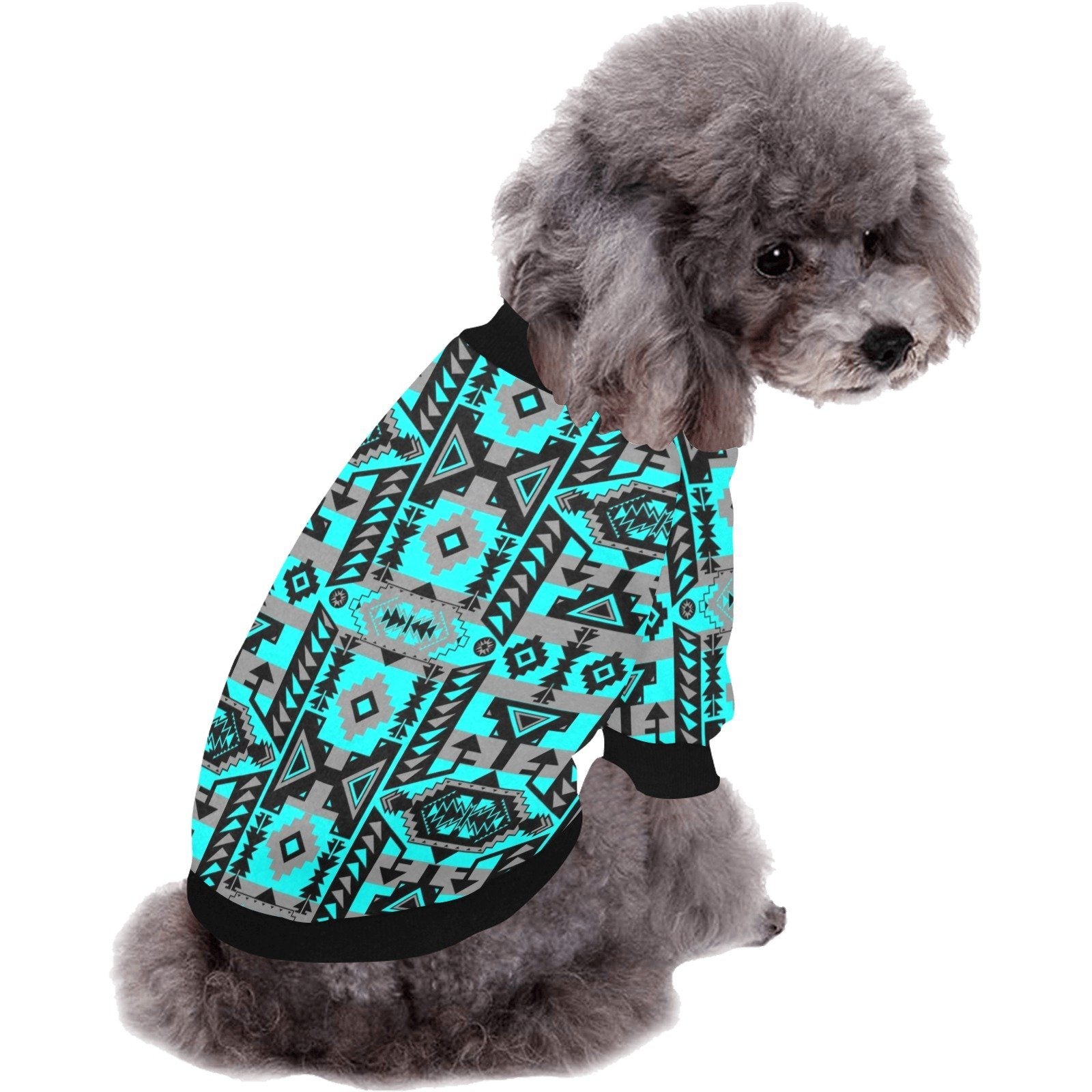 Chiefs Mountain Sky Pet Dog Round Neck Shirt Pet Dog Round Neck Shirt e-joyer