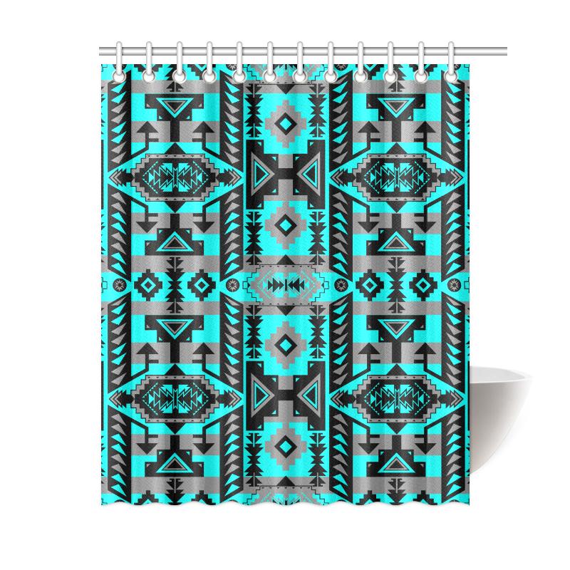 Chiefs Mountain Sky Shower Curtain 60"x72" Shower Curtain 60"x72" e-joyer