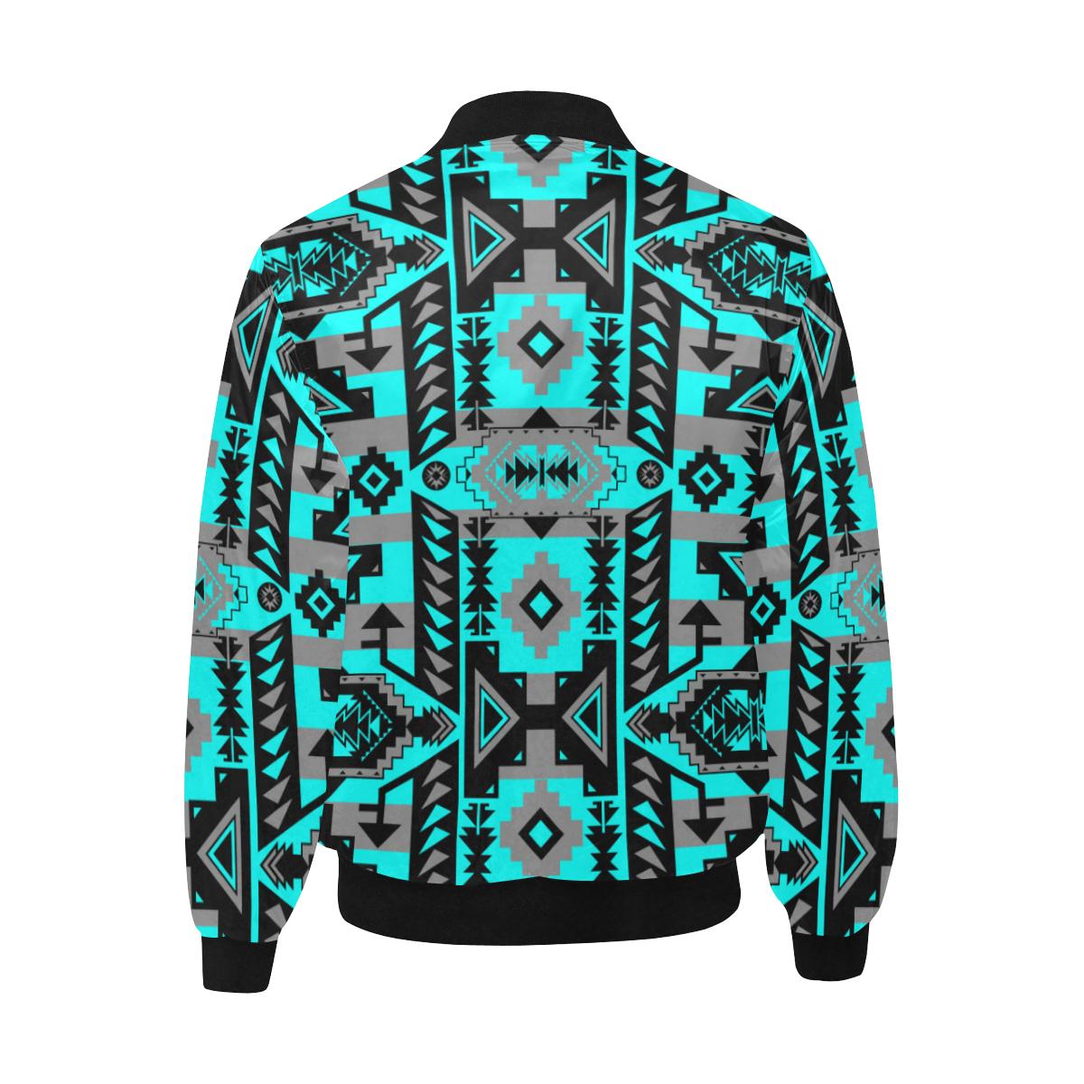 Chiefs Mountain Sky Unisex Heavy Bomber Jacket with Quilted Lining All Over Print Quilted Jacket for Men (H33) e-joyer 