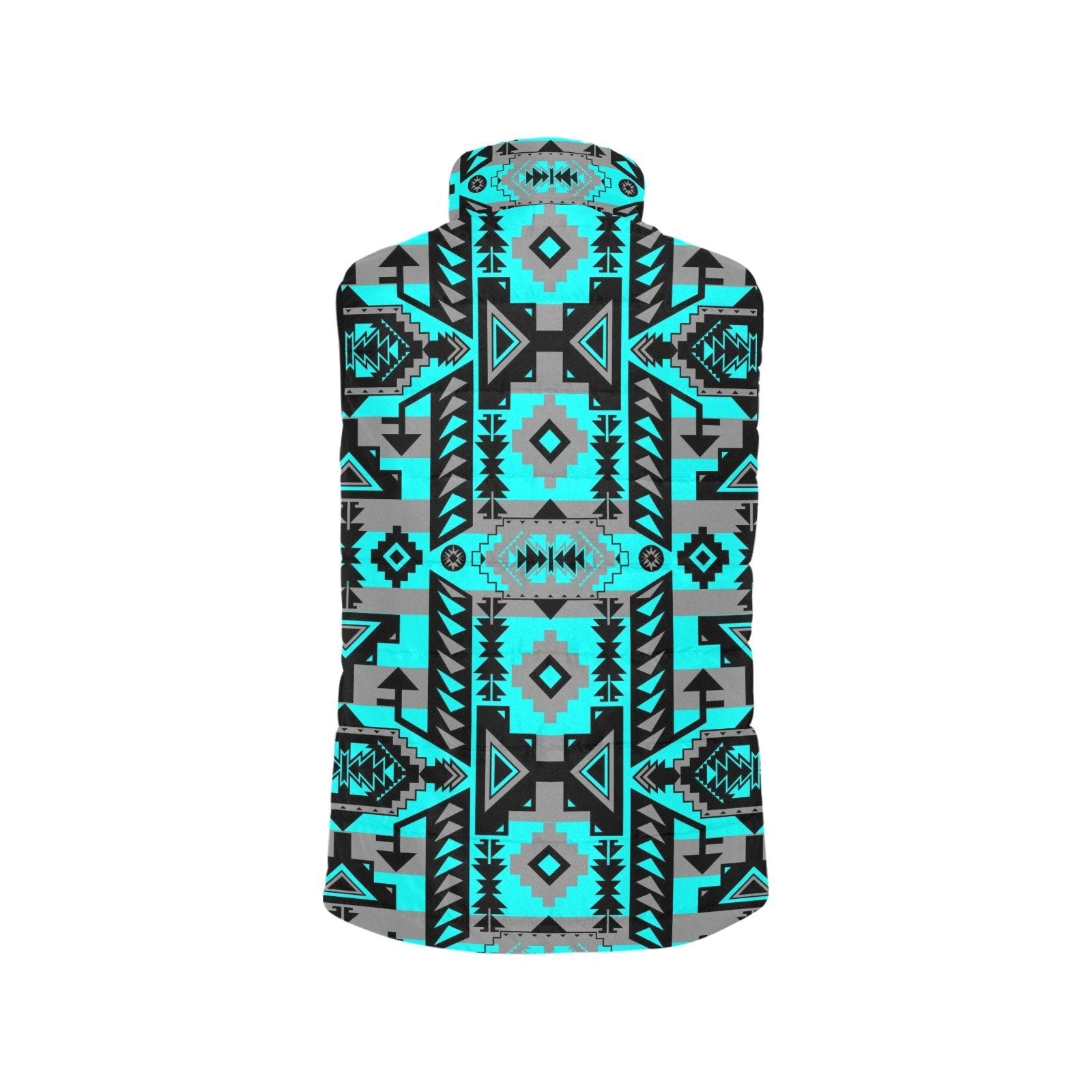 Chiefs Mountain Sky Women's Padded Vest Jacket (Model H44) Women's Padded Vest Jacket (H44) e-joyer