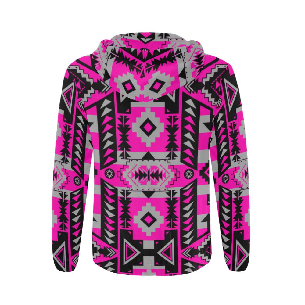 Chiefs Mountain Stunning Sunset All Over Print Full Zip Hoodie for Men (Model H14) All Over Print Full Zip Hoodie for Men (H14) e-joyer