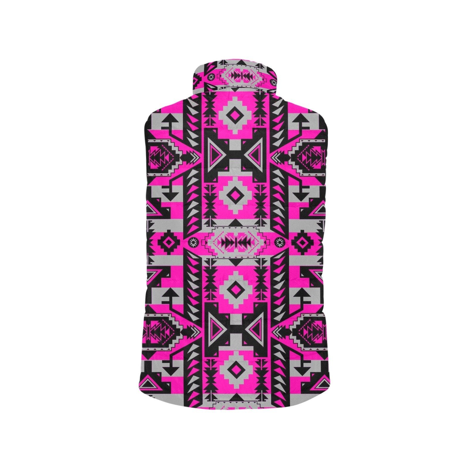 Chiefs Mountain Stunning Sunset Men's Padded Vest Jacket (Model H44) Men's Padded Vest Jacket (H44) e-joyer