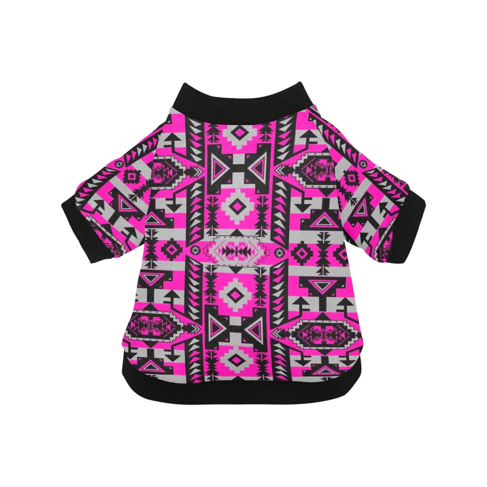 Chiefs Mountain Stunning Sunset Pet Dog Round Neck Shirt Pet Dog Round Neck Shirt e-joyer
