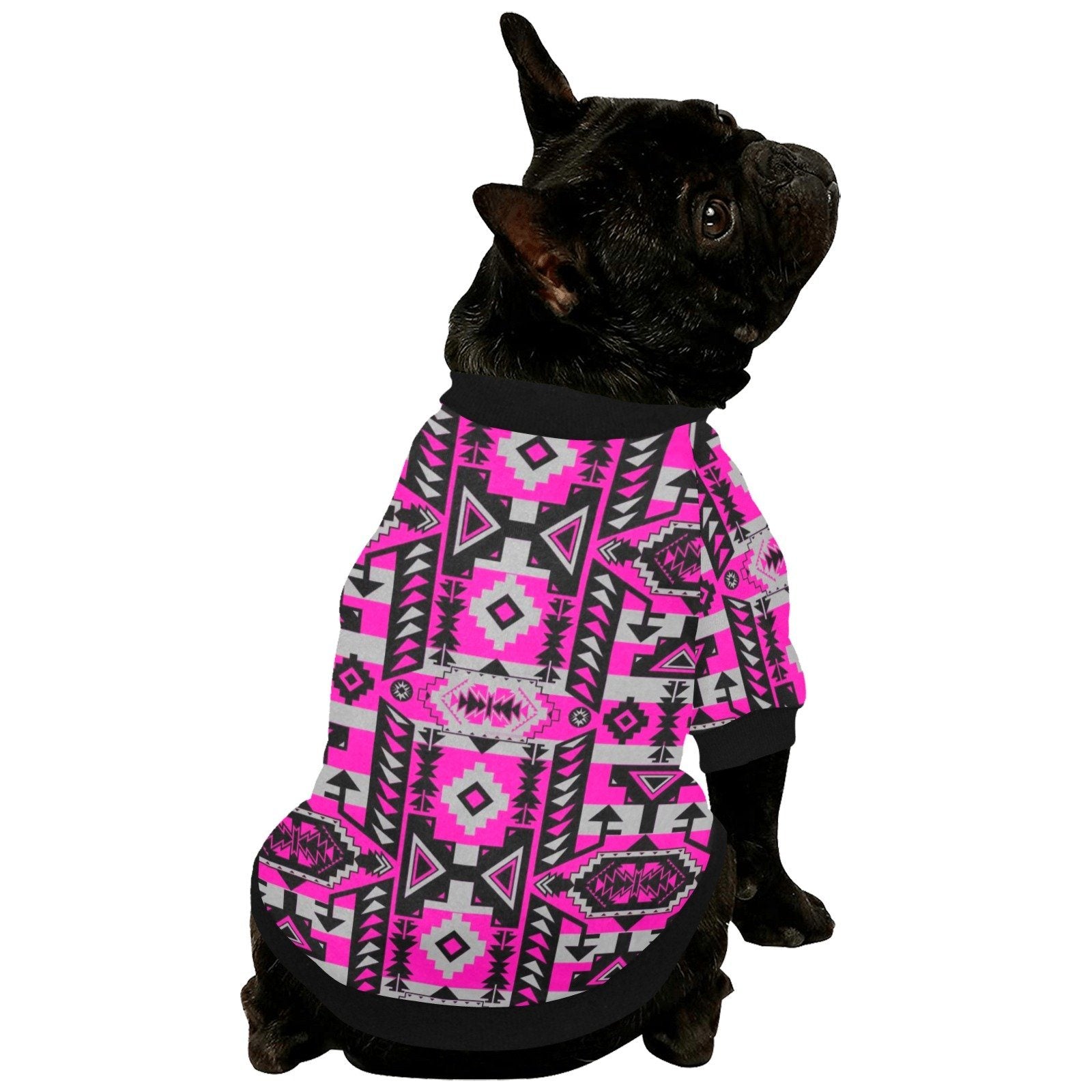 Chiefs Mountain Stunning Sunset Pet Dog Round Neck Shirt Pet Dog Round Neck Shirt e-joyer