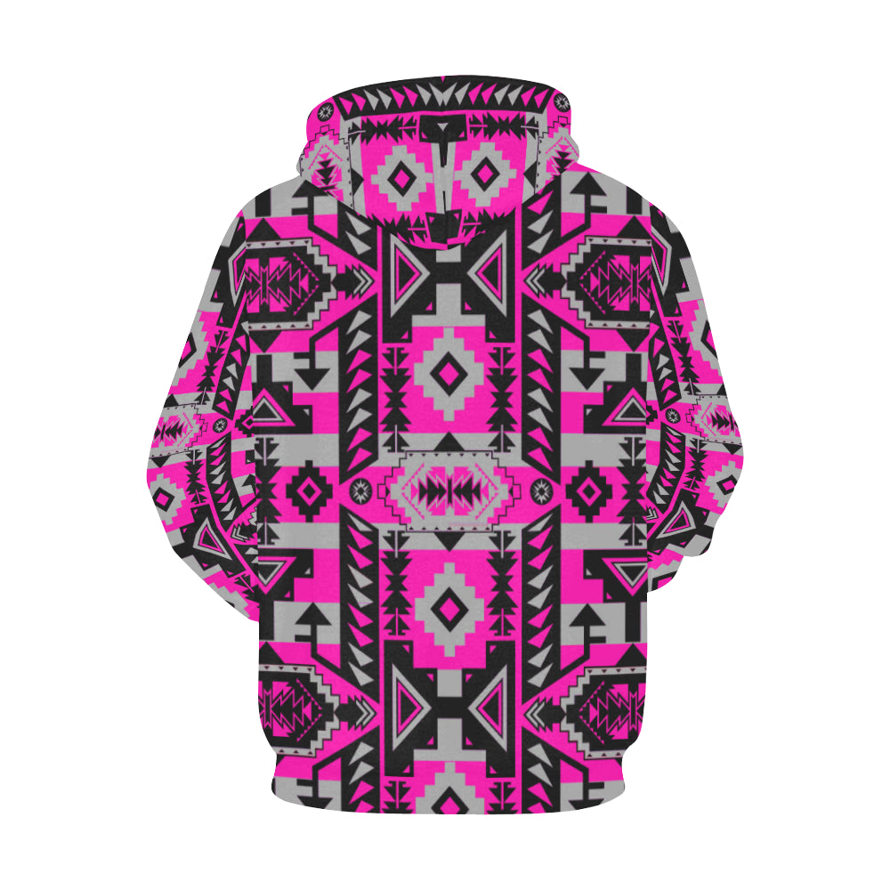 Chiefs Mountain Sunset All Over Print Hoodie for Women (USA Size) (Model H13) All Over Print Hoodie for Women (H13) e-joyer