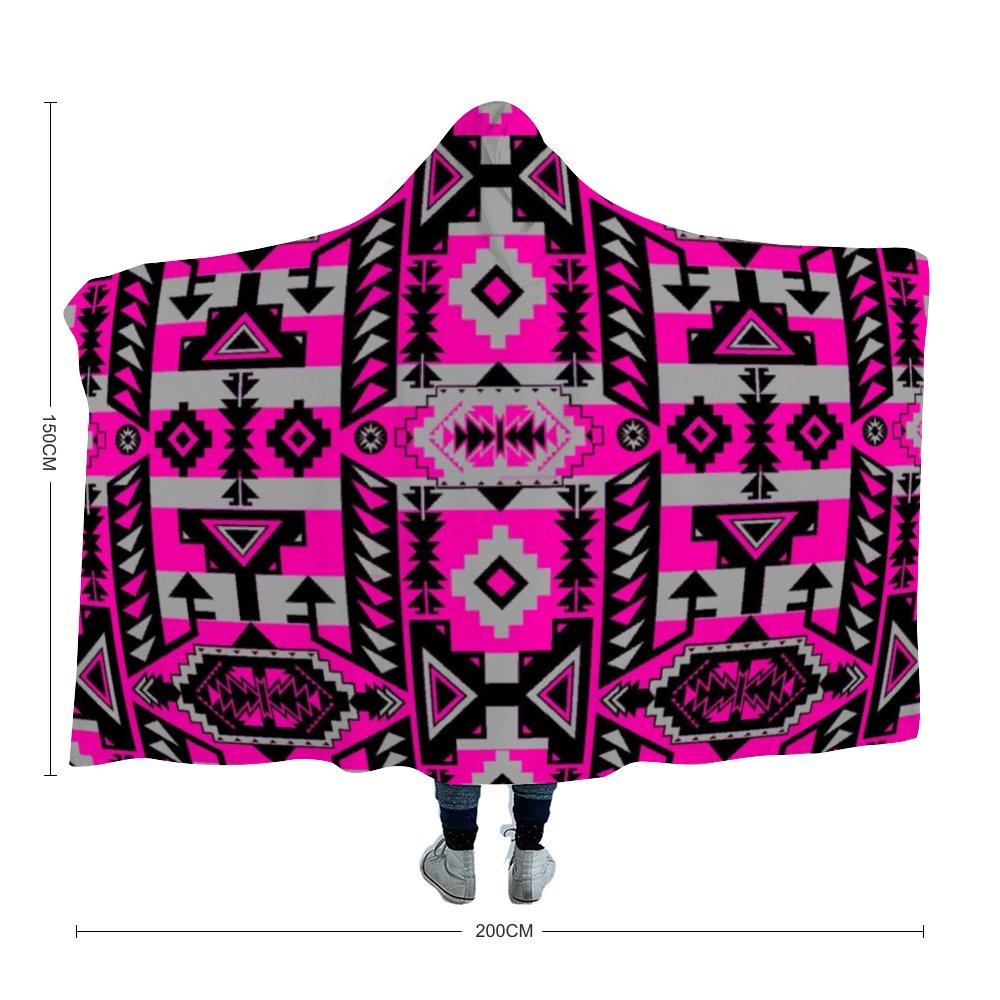 Chiefs Mountain Sunset Hooded Blanket 49 Dzine